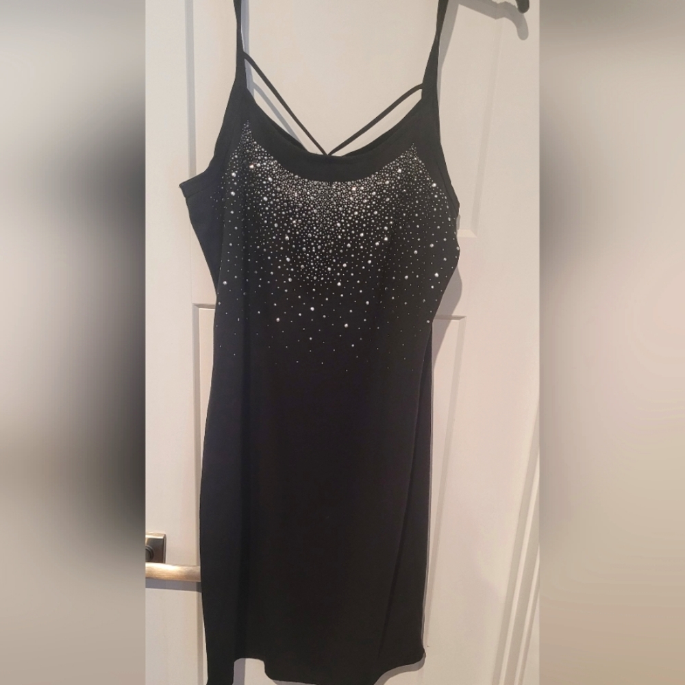 Ashley ⭐️Stewart⭐️ RockStar Black Dress